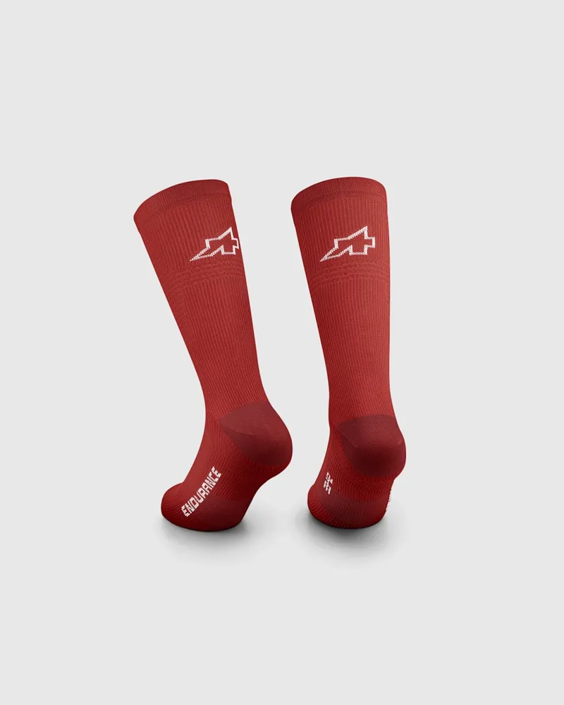 Assos Endurance Socks S11 in Burned Brown-1