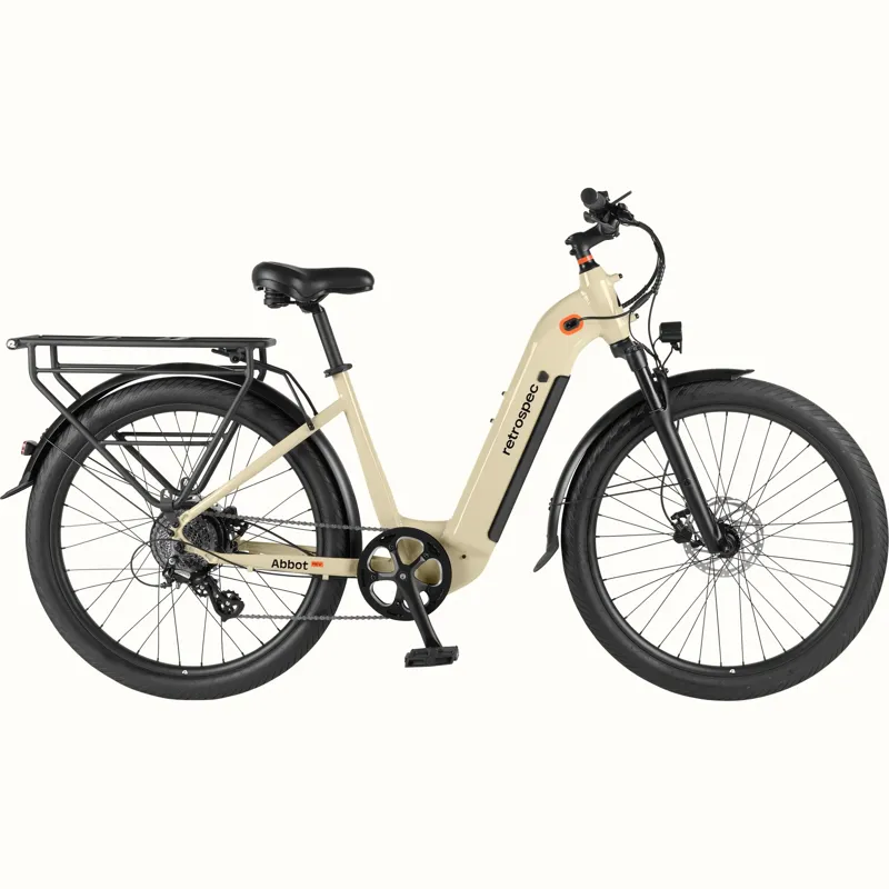 Retrospec Abbot Rev Step Through E-Bike 48V/500W: Oat-1