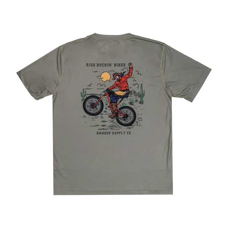 Handup ActiviTEE T-Shirt in Buckin' Bikes-1
