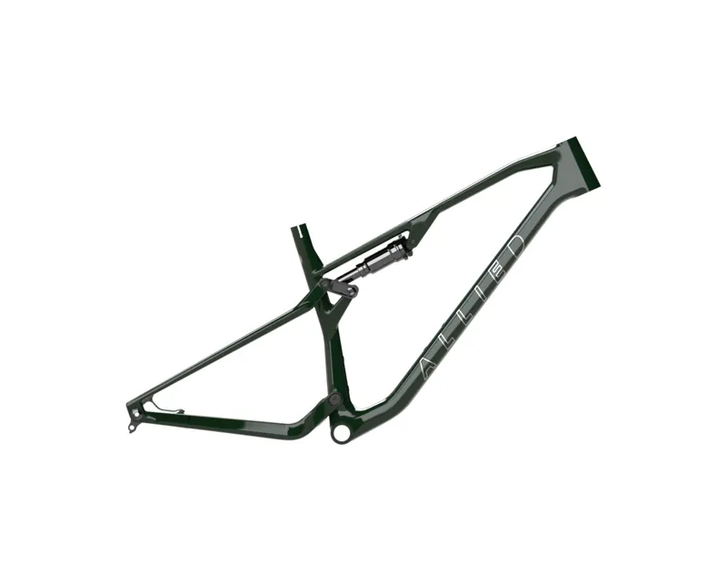 Allied BC40 Frameset RockShox SIDLux Ultimate 3P: Green / Silver - LG