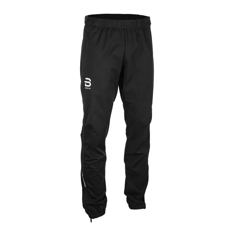 Bjorn Daehlie Men's Pants Kikut Full Zip: Black