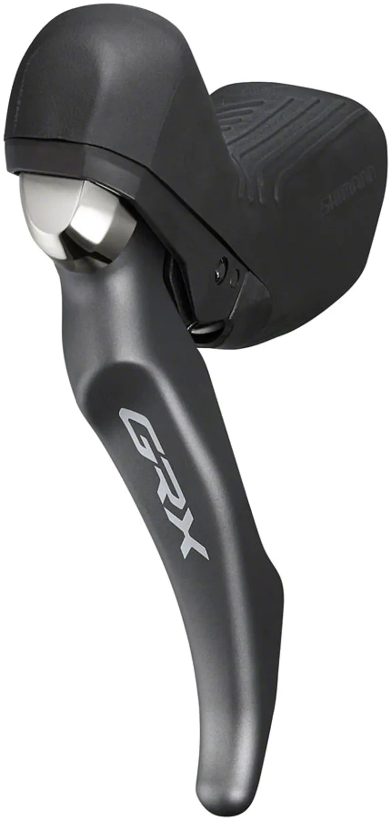 Shimano GRX ST-RX810-LA/BR-RX810 Disc Brake/Lever/Seatpost Remote - Front Hydraulic Flat Mount Resin Pads Black-1