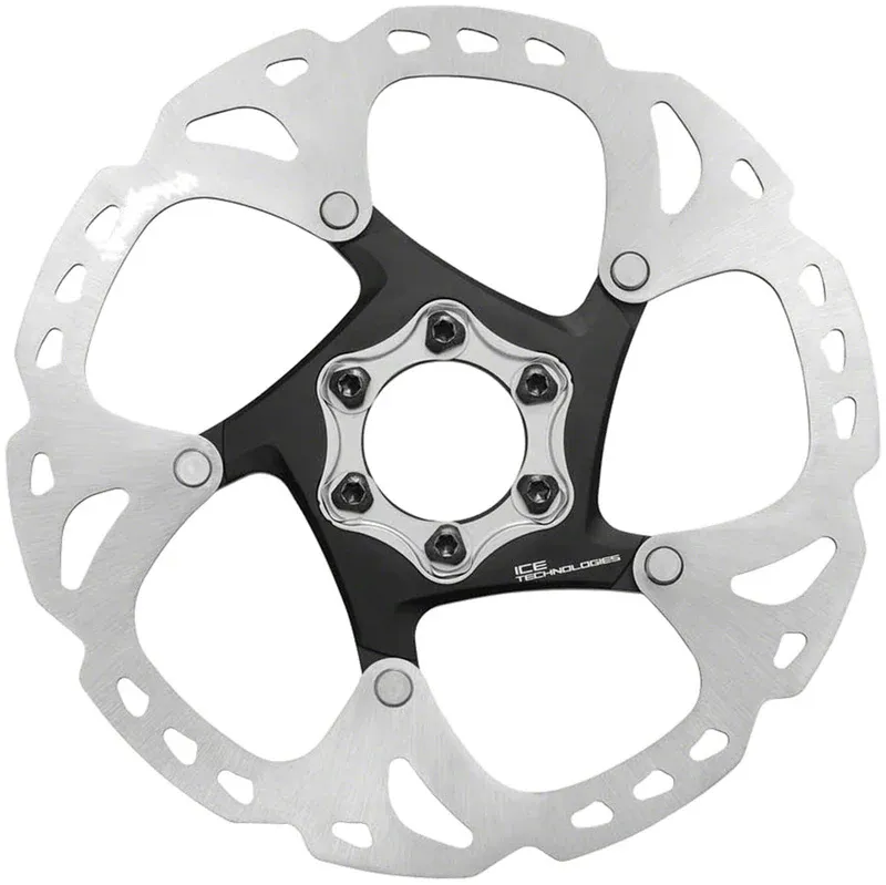 Shimano Deore XT SM-RT86-M2 Disc Brake Rotor 180mm 6-Bolt Silver/Black