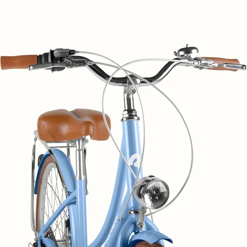 Retrospec Beaumont Plus City Step Trough 8-Speed: Bluebell - Size 42cm-3