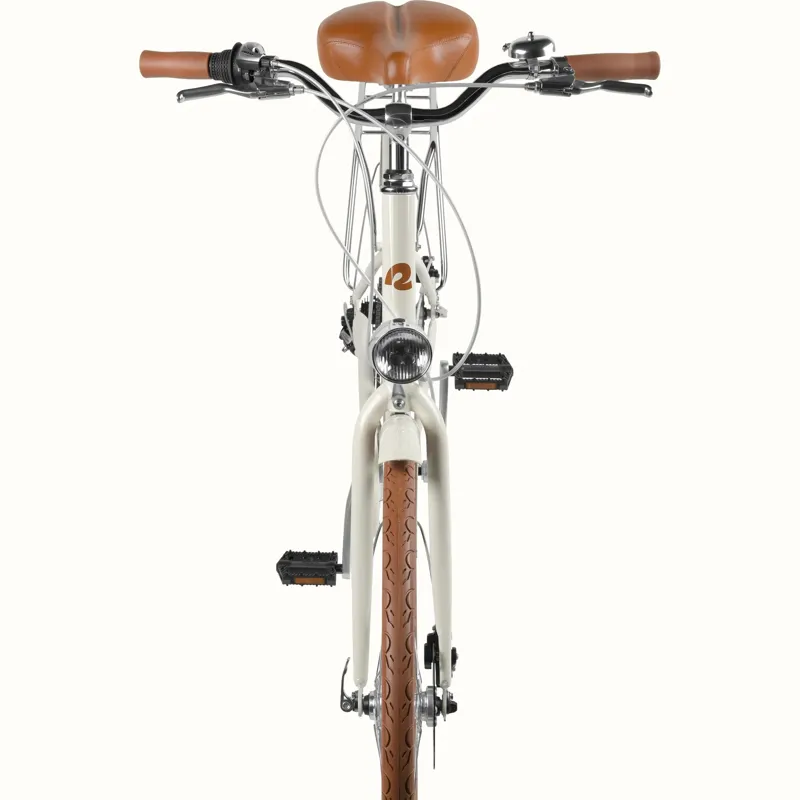 Retrospec Beaumont Plus City Step Trough 8-Speed: Eggshell -2