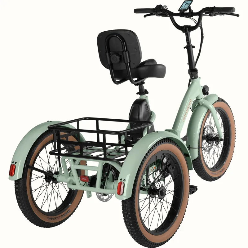 Retrospec Boca Rev Electric Tricycle 48V/500W - Matcha -2