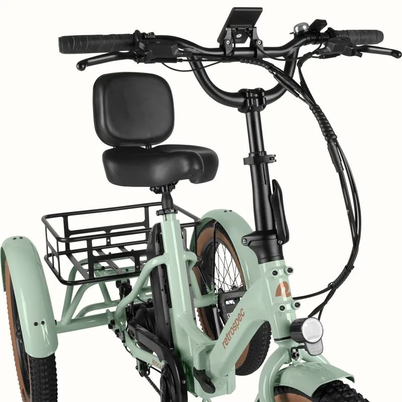 Retrospec Boca Rev Electric Tricycle 48V/500W - Matcha -3