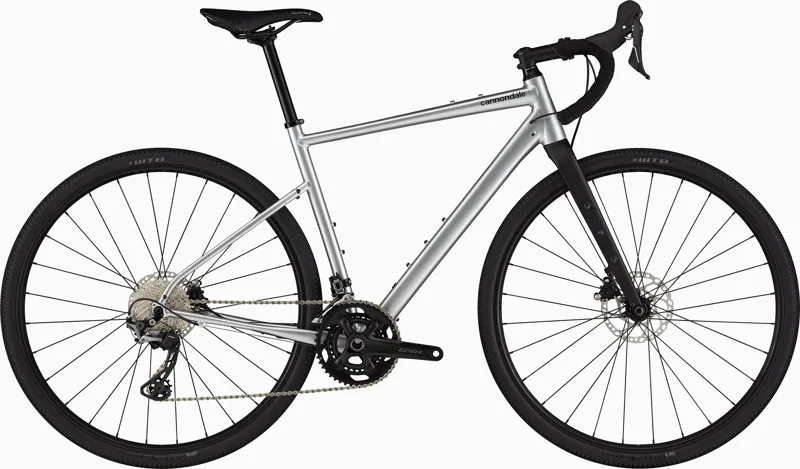 Cannondale Topstone 1 Alloy Gravel Bike in Mercury Silver