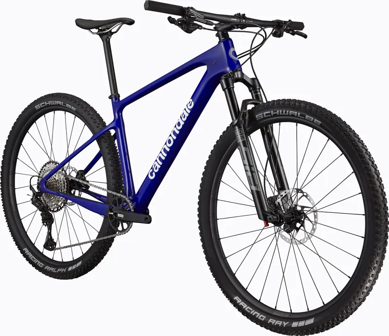 Cannondale Scalpel HT Carbon 3 XC Mountain Bike: Acid Blue-2