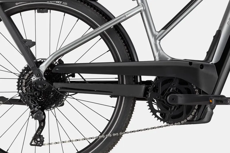 Cannondale Tesoro X 1 Step Thru Class 3 Ebike: Grey -3