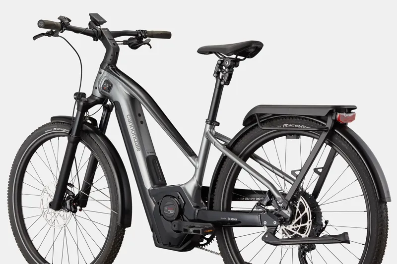 Cannondale Tesoro X 1 Step Thru Class 3 Ebike: Grey -5