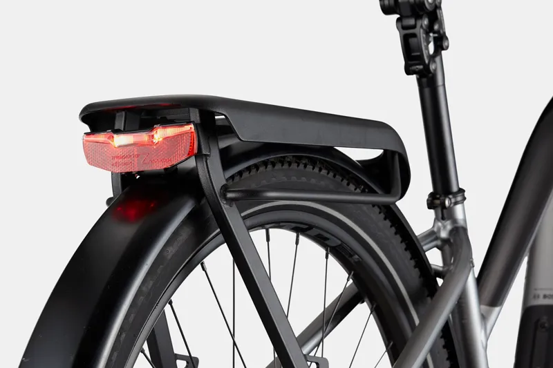 Cannondale Tesoro X 1 Step Thru Class 3 Ebike: Grey -7