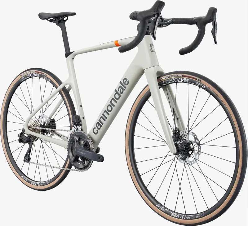 Cannondale Synapse Carbon 4 105 Di2: Chalk-1