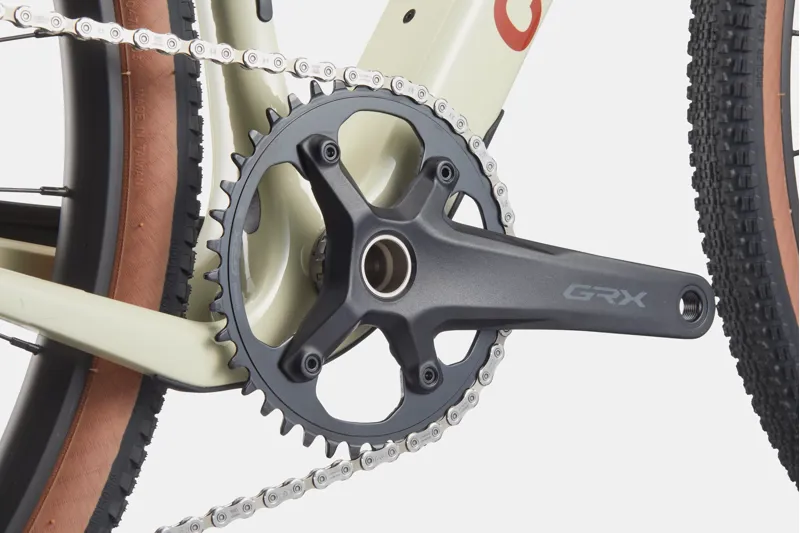 Cannondale Topstone Carbon 3 GRX 1X Gravel Bike: Moonrock-3