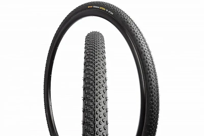 Continental Terra Speed Tire - 700 X 40 Tubeless Folding Black 