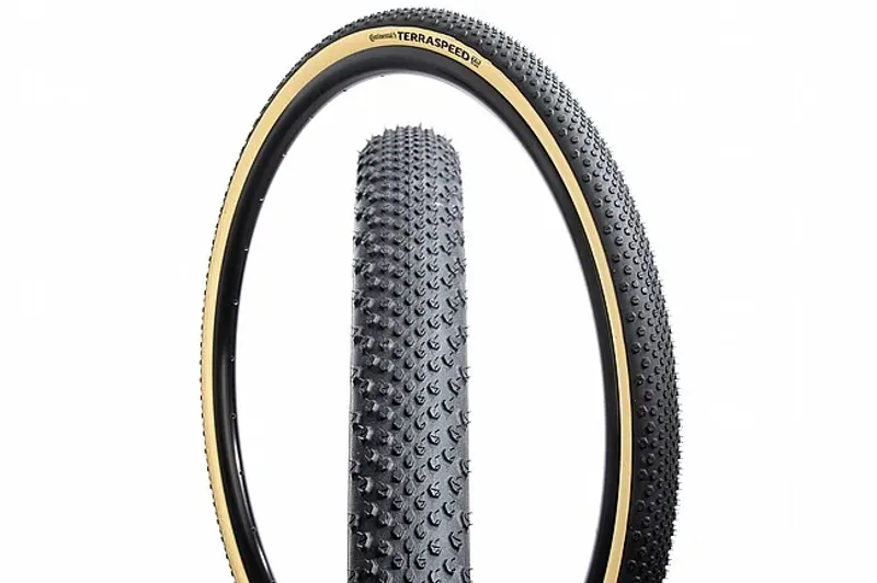 Continental Terra Speed TR ProTection Tubeless Tire Cream/Black 700X40c
