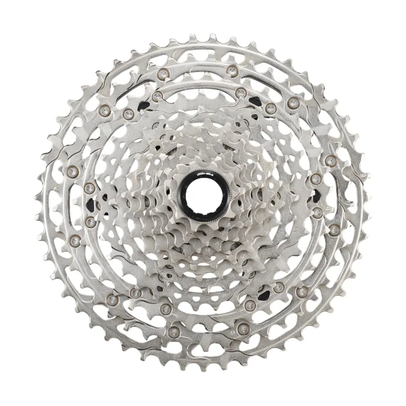 Shimano Deore CS-M6100-12 Hyperglide+ 12-Speed 10-51t Cassette in Silver