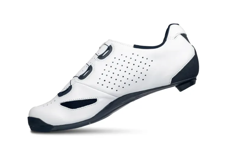 Lake Cycling CX239 Shoes: White/ Black-1