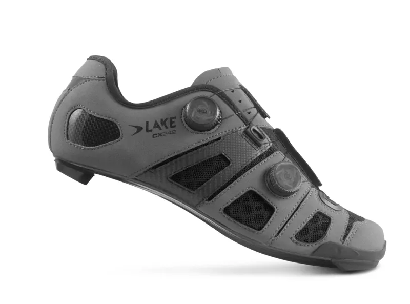 Lake Cycling CX242-X Shoe in Camo/Black