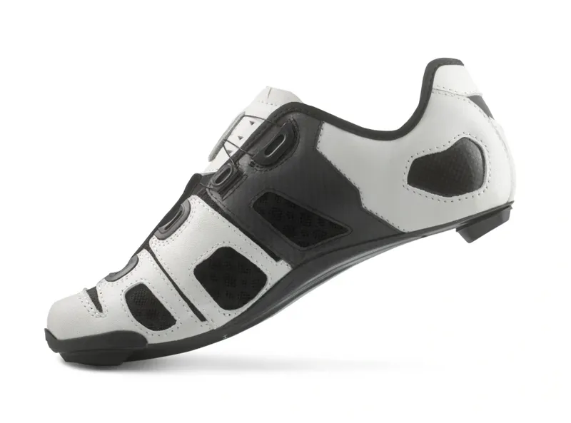 Lake Cycling CX242-X Wide Shoe in White/Black-2
