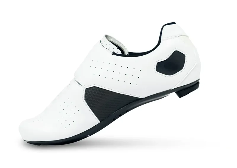 Lake Cycling CX333-X Wide Cycling Shoe Microfiber in White/White-2