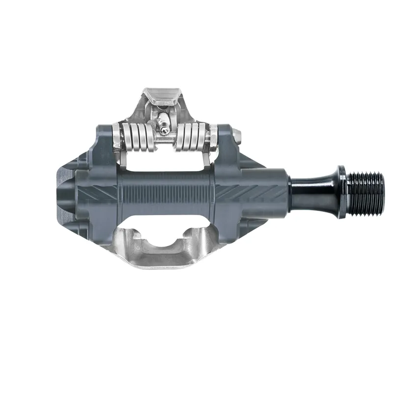Wolf Tooth Components MK0 DEL Gravel Race Clipless Pedals Alloy 9/16 in Shadow Gray-2