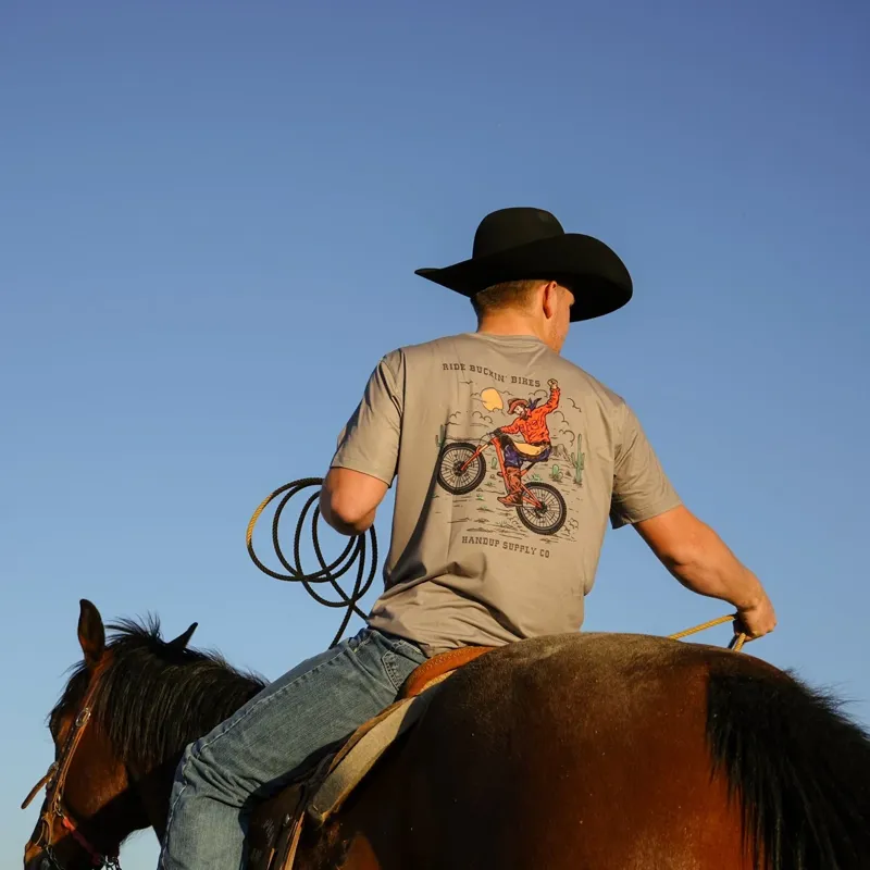 Handup ActiviTEE T-Shirt in Buckin' Bikes-6
