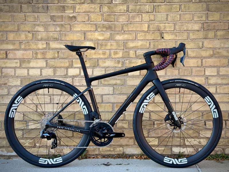 ENVE Fray Rival AXS 2x Road Bike in Clear Smoke