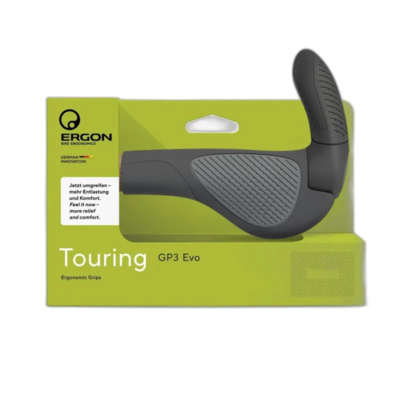 Ergon GP3 Evo Lock-On Grips Large in Black-1