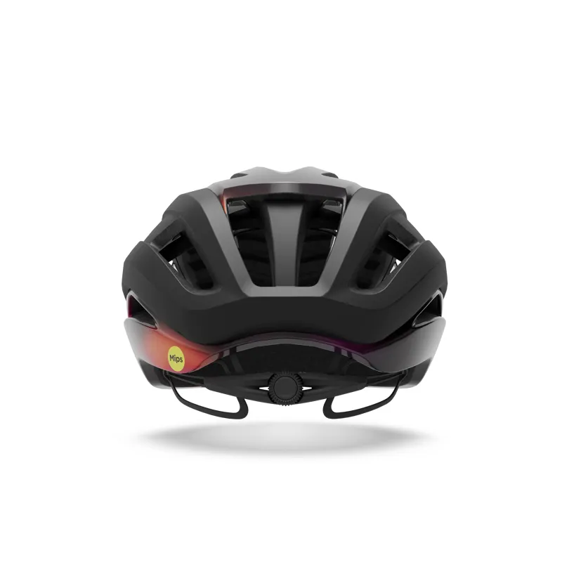 Giro Aries Spherical Half Shell Helmet in Black/Frequency Orange-3