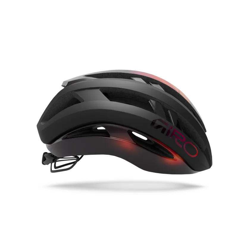 Giro Aries Spherical Half Shell Helmet in Black/Frequency Orange-2