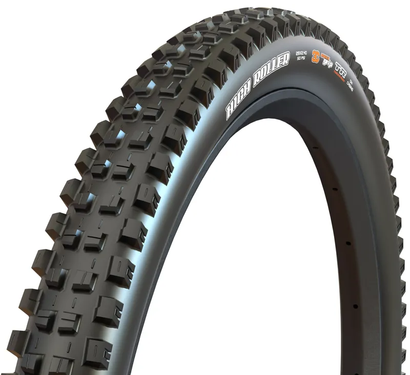 Maxxis High Roller III Tubeless Folding Tire 27.5 x 2.4 in Black