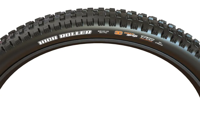 Maxxis High Roller III Tubeless Folding Tire 27.5 x 2.4 in Black-2
