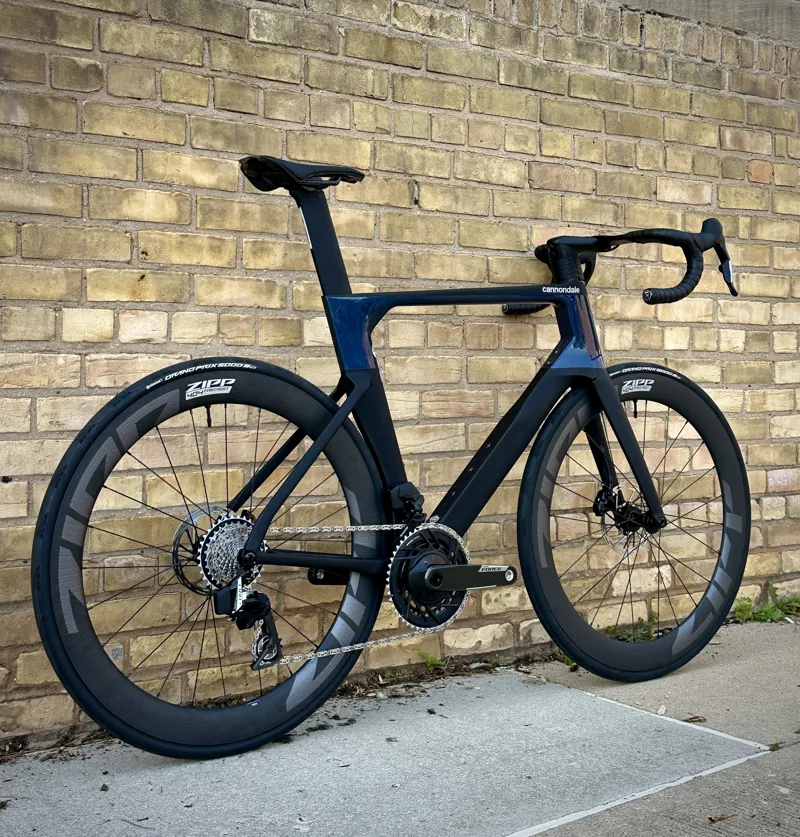 Cannondale SystemSix Force Road Bike Matte Black/Midnight Blue 58cm -2