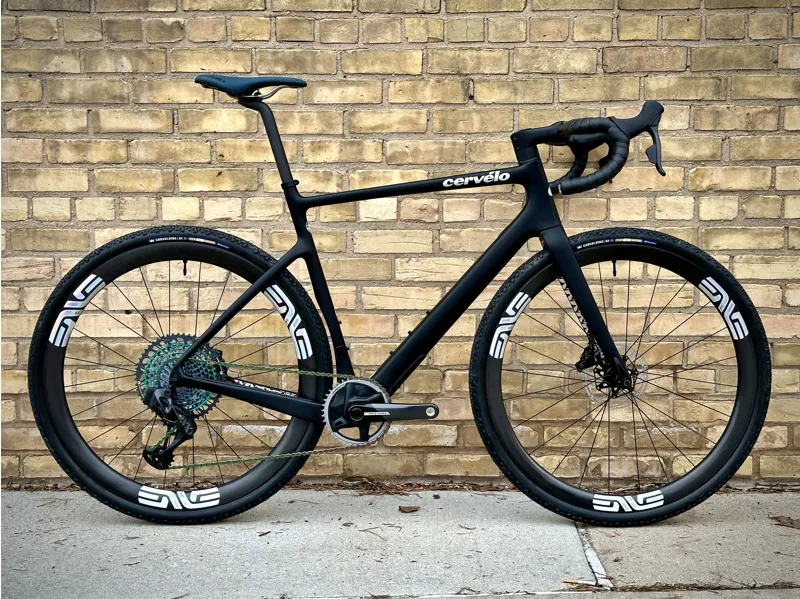 Cervelo Aspero-5 FORCE/XX1 Mullet 1X12 ENVE SES 3.4: Five Black