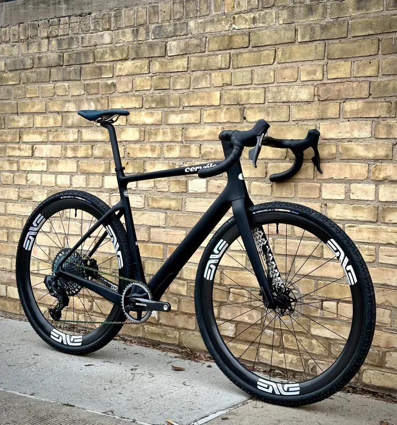 Cervelo Aspero-5 FORCE/XX1 Mullet 1X12 ENVE SES 3.4: Five Black-1