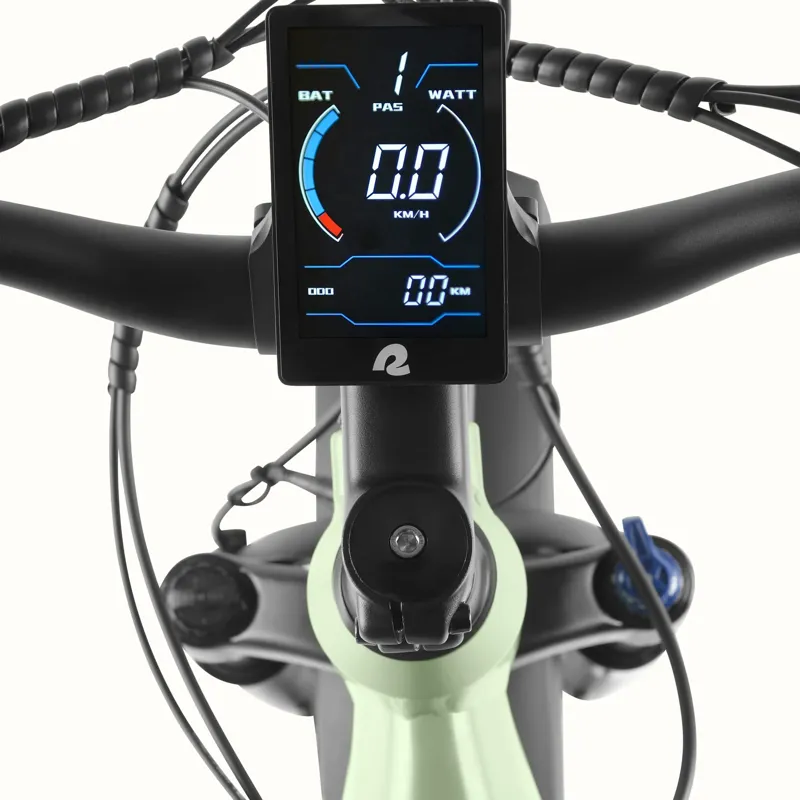 Retrospec Koa Rev+ 2 Fat Tire E-Bike Step Through 48V/750W: Matte Sage-3