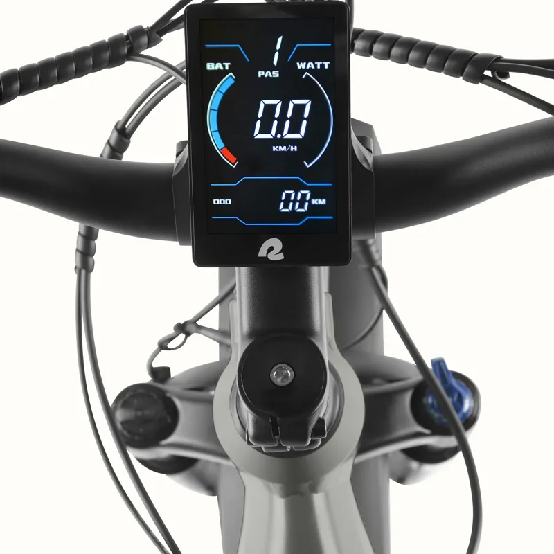 Retrospec Koa Rev+ 2 Fat Tire Electric Step Through 48V/750W: Matte Shale - One Size 26-3