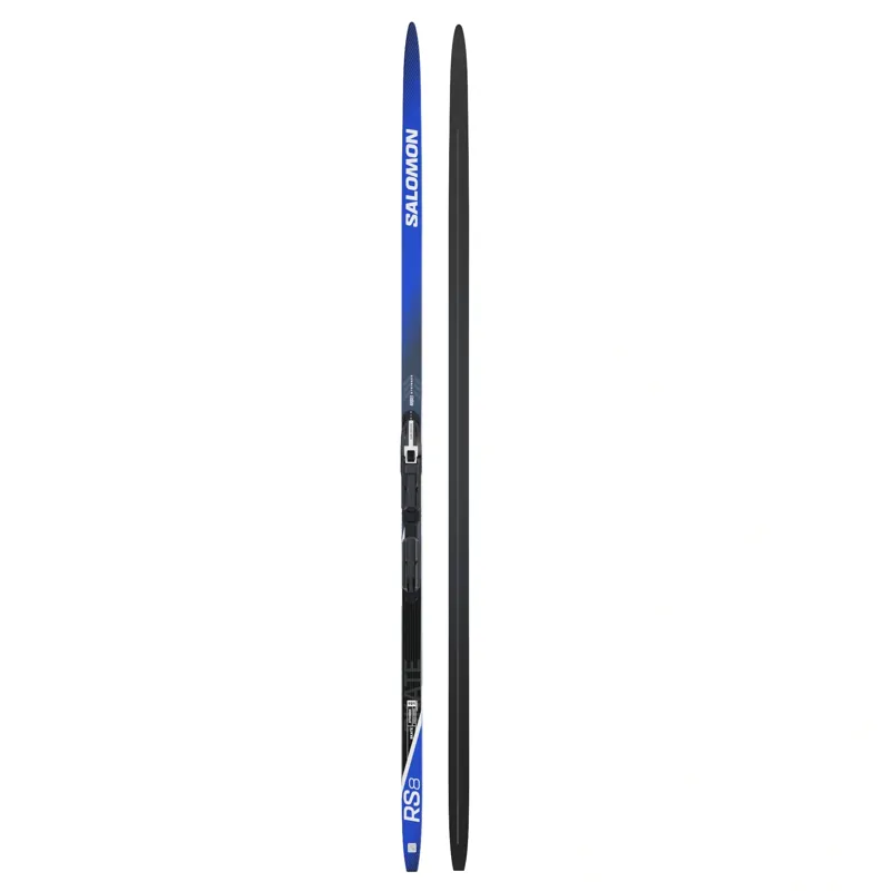 Salomon RS8 and Shift Skate Nordic Skis with Shift Binding: X-Stiff