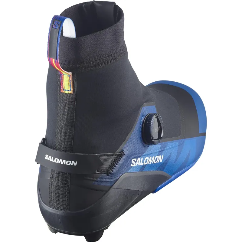Salomon Equipe Pro Classic BOA Nordic Boots in Black / Race Blue-1
