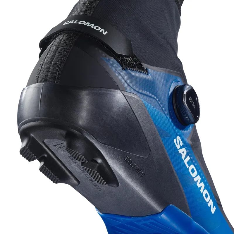 Salomon Equipe Pro Classic BOA Nordic Boots in Black / Race Blue-4