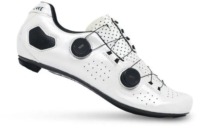 Lake Cycling CX333 Shoes: White / Black