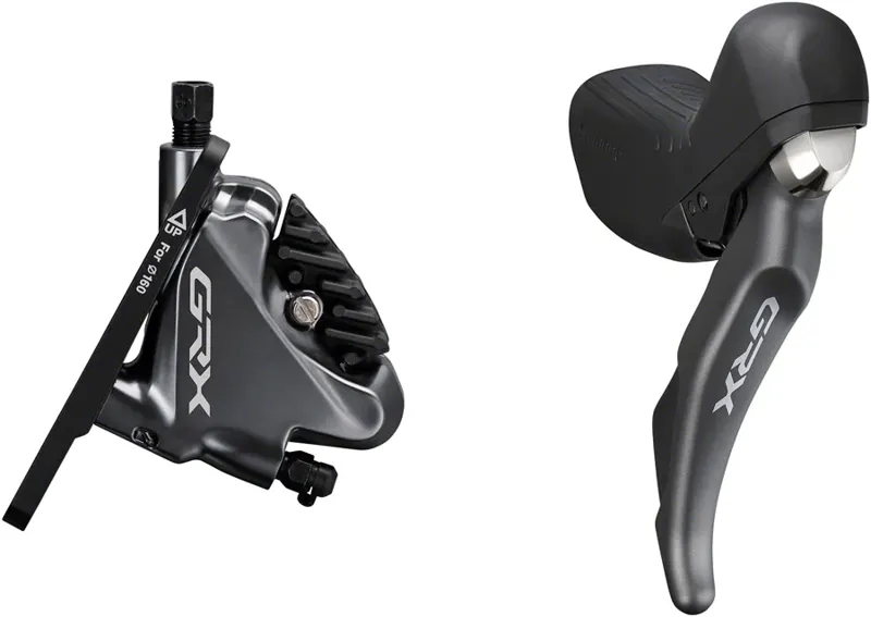 Shimano GRX ST-RX810 11-Speed Right Shifter/Hydraulic Brake Lever With BR-RX810 Flat Mount Caliper