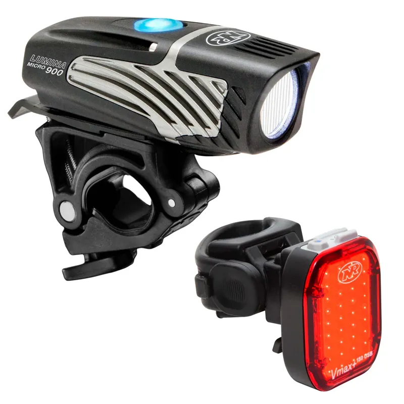 NiteRider Lumina Micro 900/Vmax+ Headlight And Taillight Set