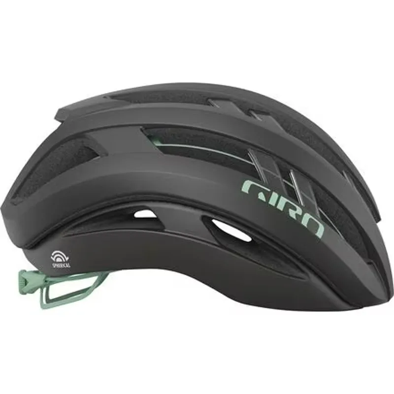 Giro ARIES SPHERICAL Helmet Matte Metallic Coal / Space Green-1