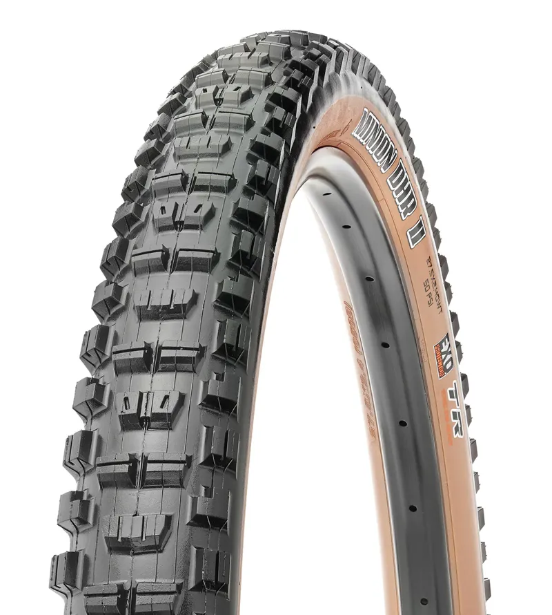 Maxxis Minion DHR II Tire - 29 X 2.6 Tubeless Black/Tan 3C MaxxTerra DD