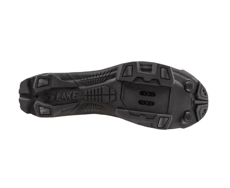 Lake Cycling MX219 Shoes: Black / Grey-2