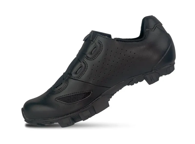 Lake Cycling MX190 Regular Shoes in Black/Black-2