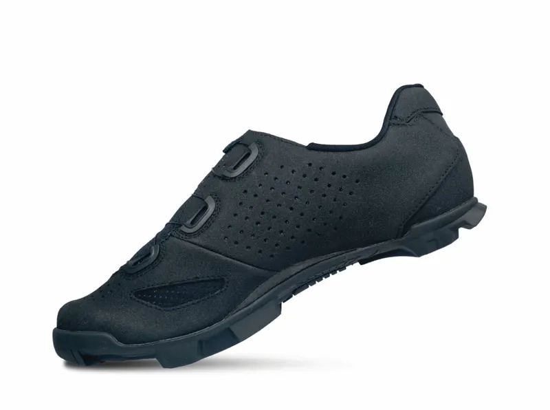 Lake Cycling MX239-X Wide Shoes: Helcor Black / Black-2
