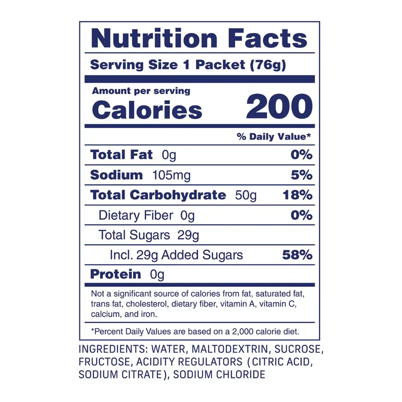Carbs Fuel Original 50g Energy Gel-2